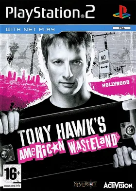 Tony Hawk's American Wasteland box cover front